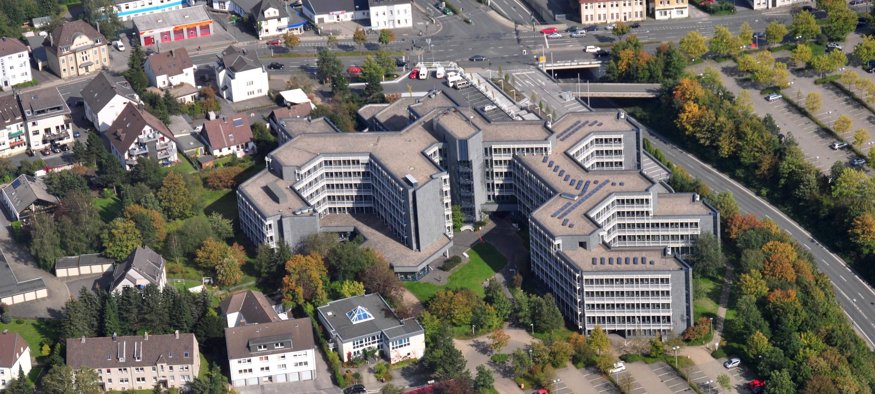 Bauarbeiten Kreishaus Lüdenscheid