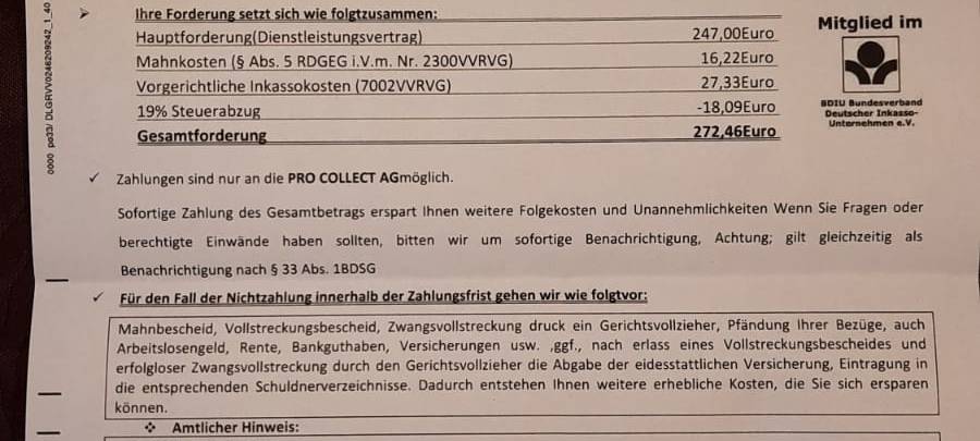 Betrugsmasche mit Inkasso-Forderungen