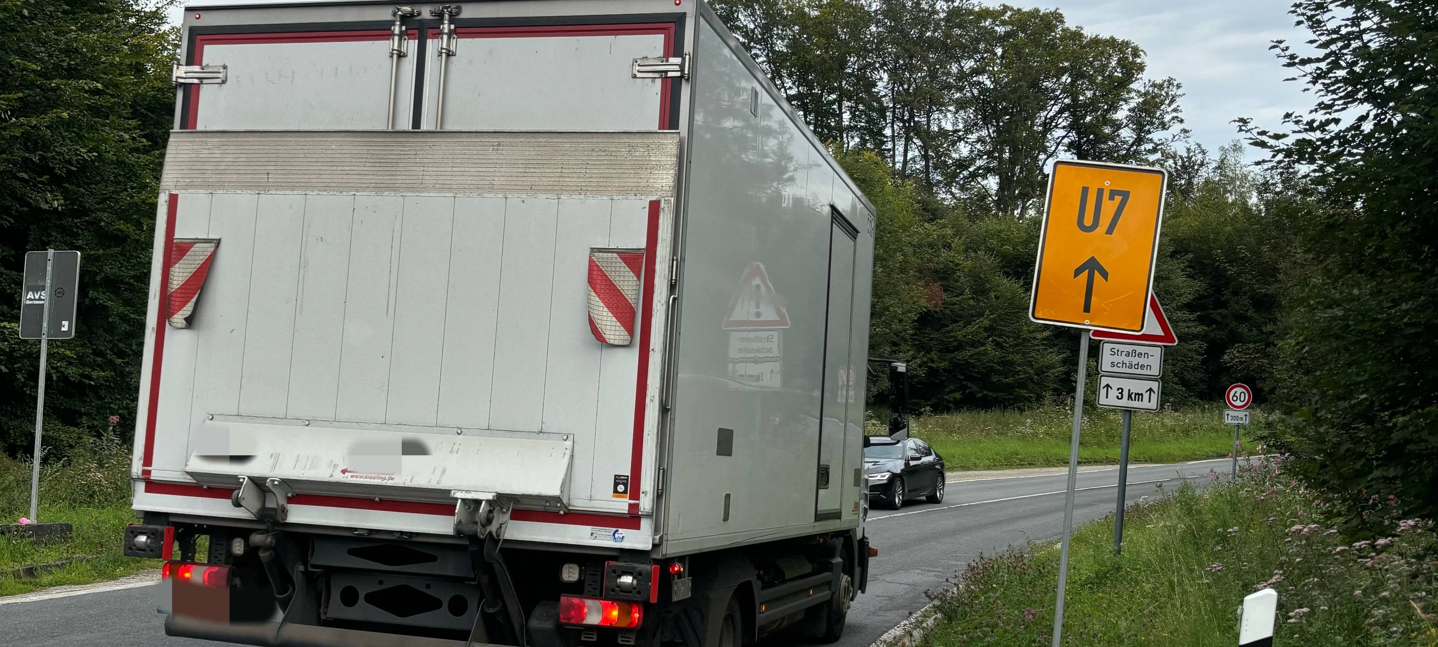 Polizei: Viele Schwerlaster im Märkischen Kreis