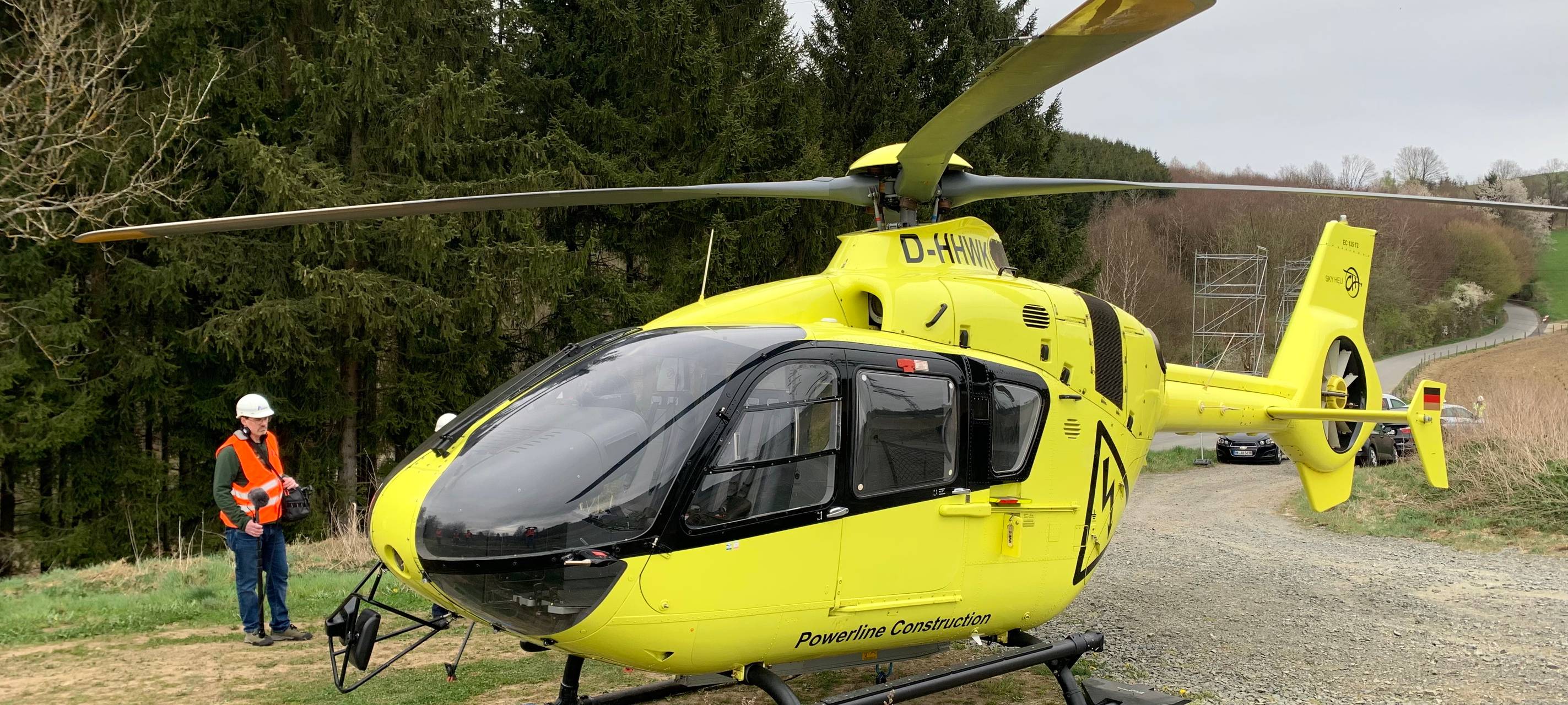 Hubschrauberarbeiten in Lüdenscheid fertig