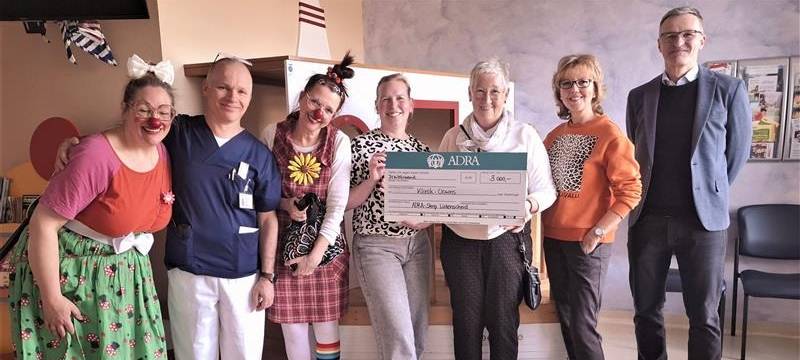Spende für Klinikclowns Lüdenscheid