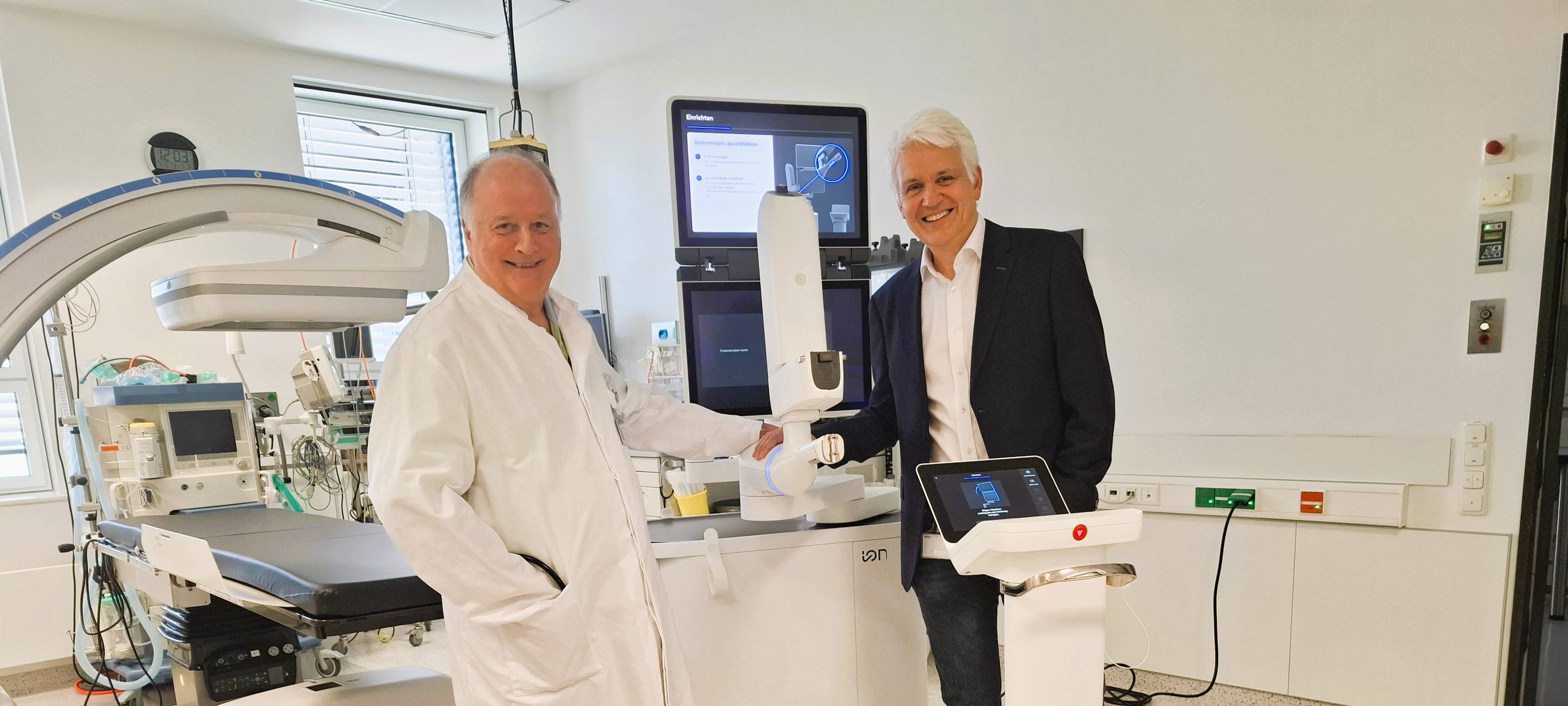Klinikum Lüdenscheid: Roboter gegen Lungenkrebs