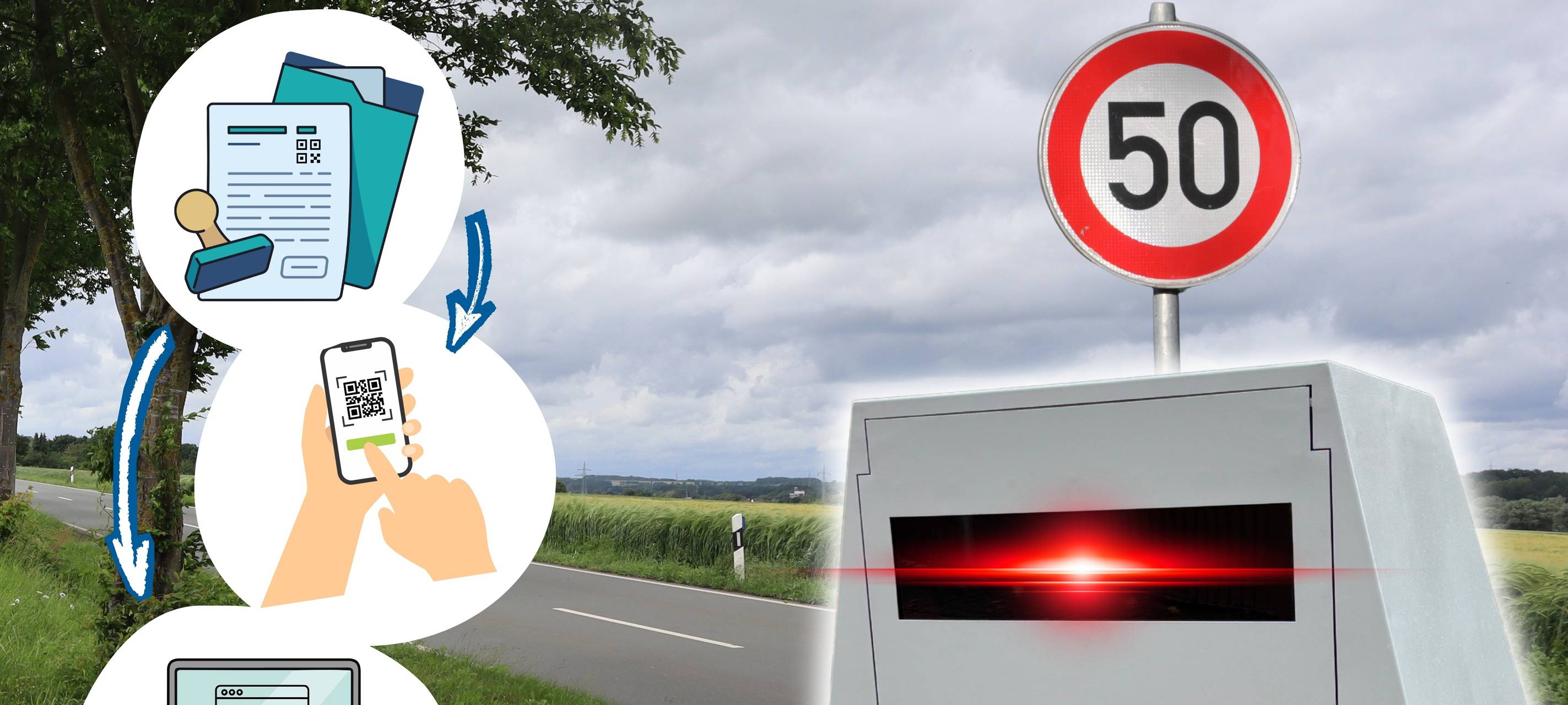 Geblitzt im MK? Beweisfoto gibt es jetzt online